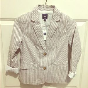 Pin stripe blazer